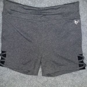Justice Gray Bike Shorts